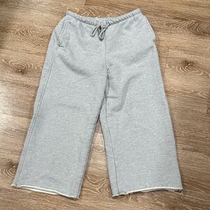 FP Movement by Free People Heather Gray Wide Leg Pants